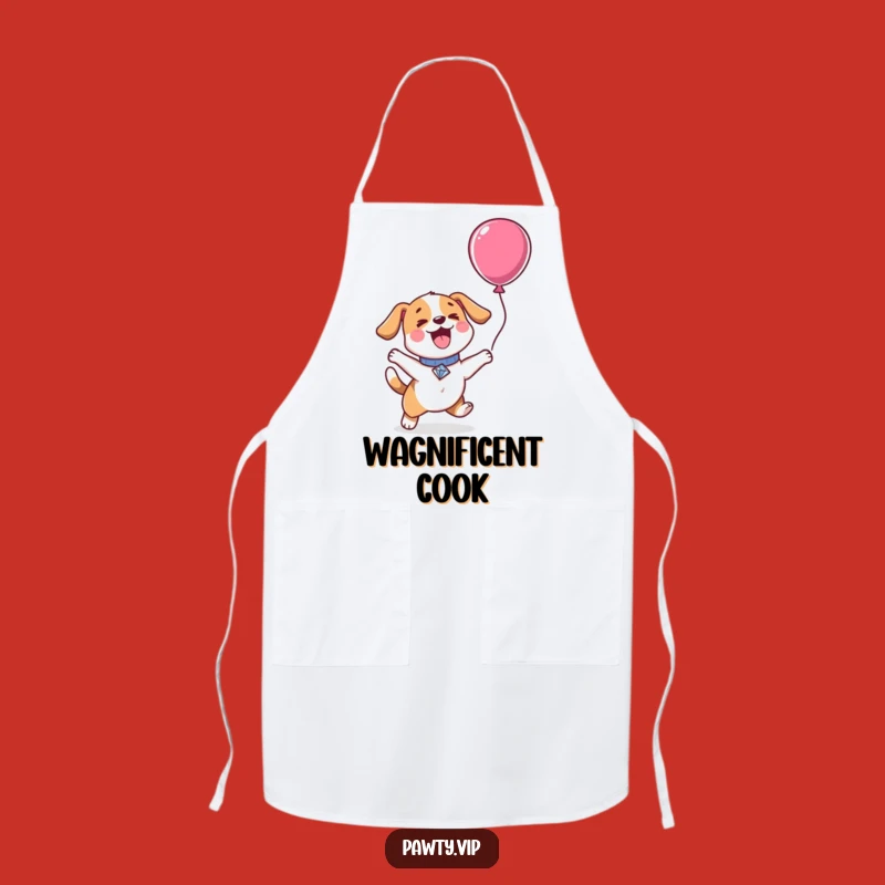 Funny Kawaii Dog Apron: Cute Chef Wear, Perfect Party Funny Gift