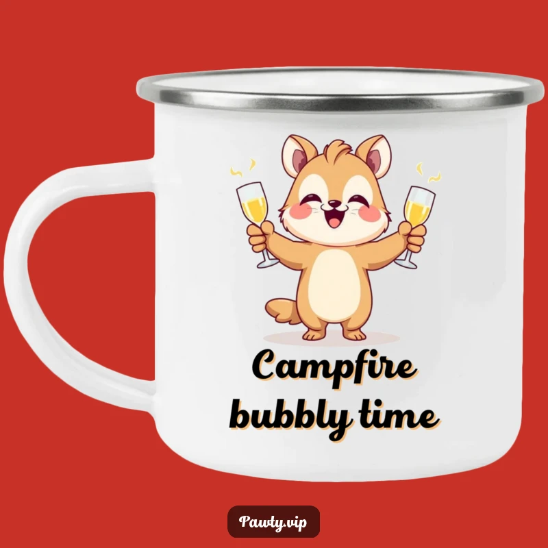 Funny Juggling Camping Mug - Hilarious Drinkware for Festive Outdoor Fun