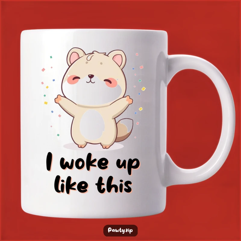 Funny Animal Celebration Mug - Perfect Joyful Gift for Animal Lovers