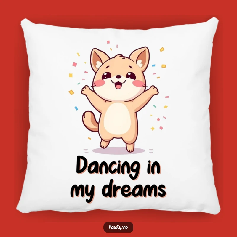 Funny Kawaii Animal Party Pillow - Cozy and Hilarious Comfort Gift