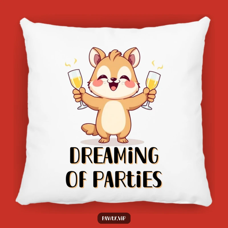 Funny Juggling Pillow - Cozy Accent with Hilarious Celebration Vibes