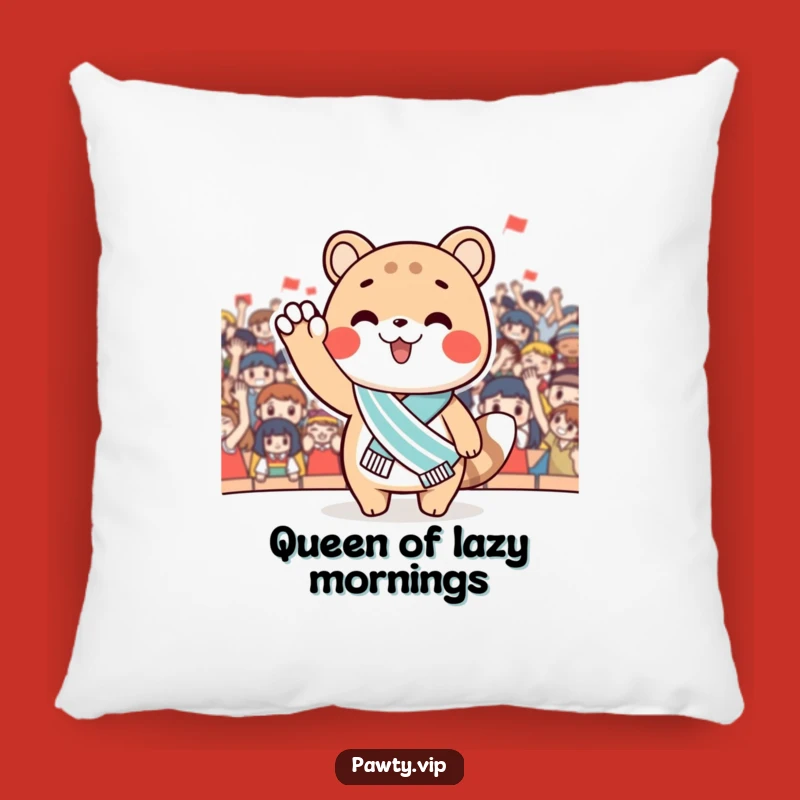 Funny Sash Animal Pillow - Champion Comfort - Cozy Funny Gift!