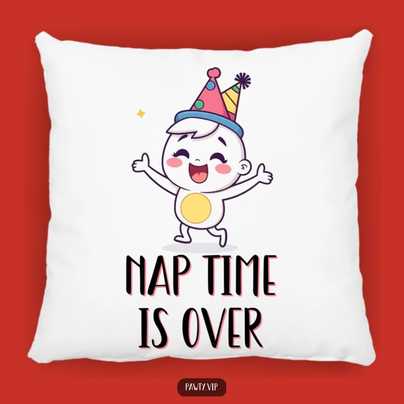 Funny Party Character Pillow: Cozy Dancer Accent Gift