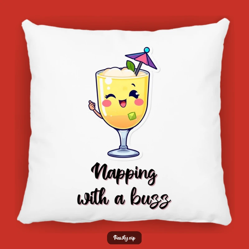 Funny Cocktail Drink Pillow: Party Comfort, Perfect Celebration Gift