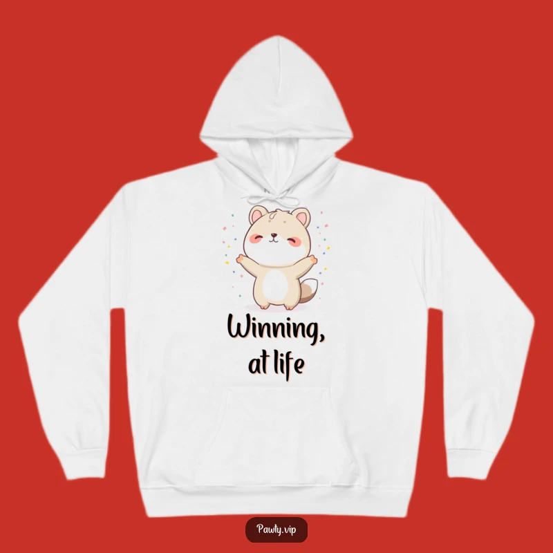 Cozy Funny Animal Celebration Hoodie - Warm and Hilarious Gift Idea