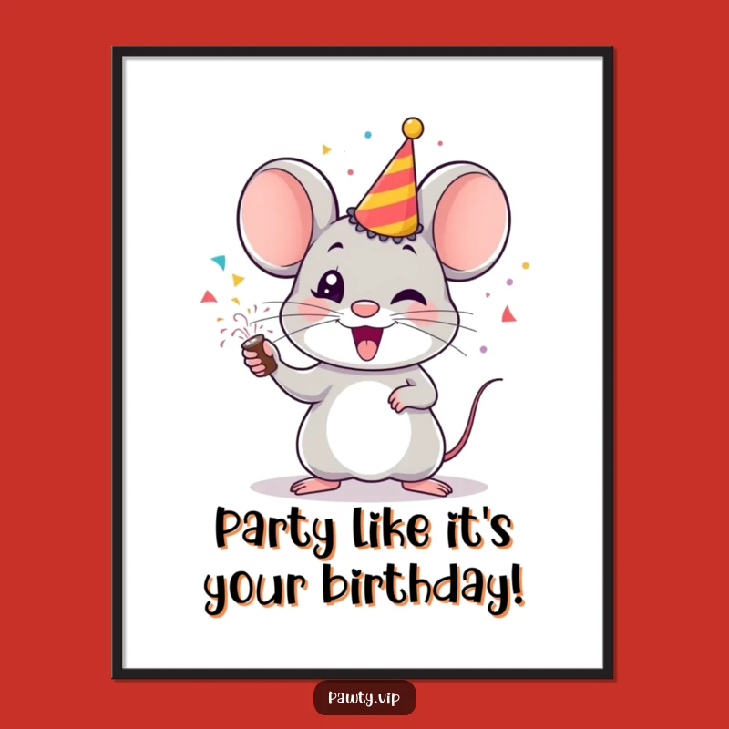 Free Printable Mouse Wall Art: Funny Downloadable Decor for a Festive Space