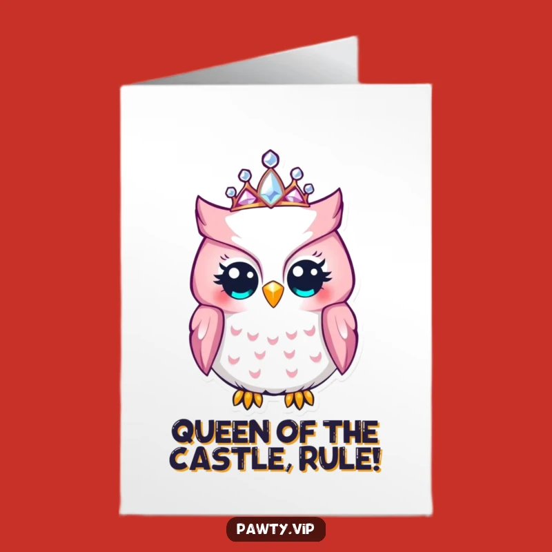 Free Printable Owl Congrats Card: Triumphant, Funny Downloadable Gift for Success
