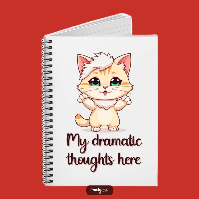 Funny Glam Cat Notebook: Jot Down Ideas with Feline Flair
