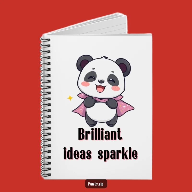 Funny Panda Journal: Heroic Notes with a Giggling Panda, Your Lined Funny Gift Notebook