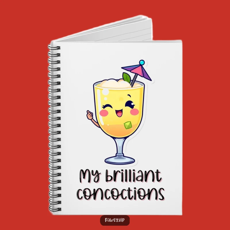 Funny Cocktail Drink Notebook: Party Notes, Perfect Planner Gift
