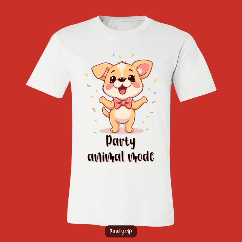 Funny Dog Party T-Shirt: Dance & Celebrate in Style