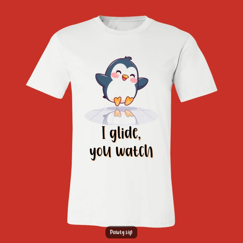 Funny Penguin Dance Floor T-Shirt: Hilarious Outfit for Groovy Moves