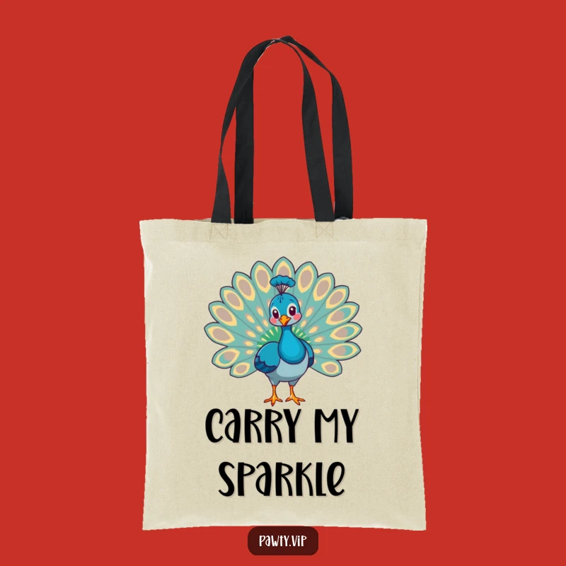 Funny Peacock Tote Bag - Hilarious Statement Accessory for Stylish Outings