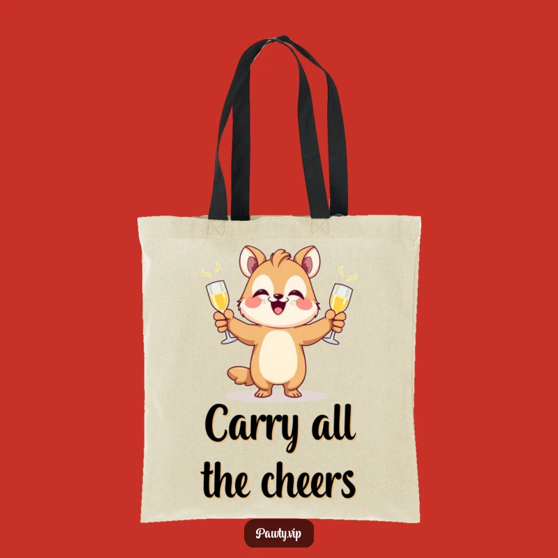 Funny Juggling Tote Bag - Hilarious Party Accessory for Festive Outings